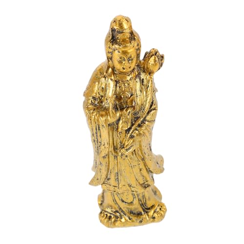 Toyvian Statue Vintage Decor Statue Figur Für Desktop Garten Skulpturen Yin Statue Für Home Yin Figuren Yin Statue Statue Goldene Harz Toyvian Statue Vintage Decor Statue Figur Für Desktop Garten Skulpturen Yin Statue Für Home Yin Figuren Yin Statue Statue Goldene Harz von Toyvian
