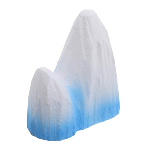 Toyvian Mini Eisberg Figur Realistische Schaum Eisberg Für Home Bühne Fotografie Dekorationen Leichte Und von Toyvian