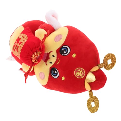 Toyvian Sternzeichen Schlangenpuppe Mond-neujahrsdekorationen, Schlangen-plüschtiere Kuscheltiere des Neuen Jahres Mini Plüsch-Cartoon-Schlange Tiersachen Schlange Rot Pp Baumwolle Toyvian Sternzeichen Schlangenpuppe Mond-neujahrsdekorationen, Schlangen-plüschtiere Kuscheltiere des Neuen Jahres Mini Plüsch-Cartoon-Schlange Tiersachen Schlange Rot Pp Baumwolle von Toyvian