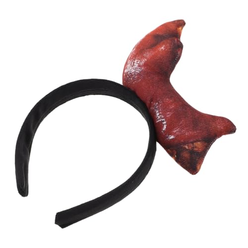 Toyvian Stirnband Cartoon-tierkopfschmuck Make-up-haarband Tierhaarreifen Spa-stirnbänder Für Mädchen Cosplay -haarband Kostüm Stirnbänder Haarband Für Mädchen Süße Stirnbänder Stoff Brown von Toyvian