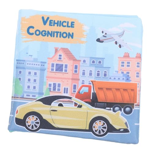 Toyvian Stoffbuch babybuch Buch Babygeschenk kinderentwicklung für Babys babyspielzeug aus Stoffbüchern Babybücher Junge Weiche Bücher für Babys von 0 bis 6 Monaten von Toyvian