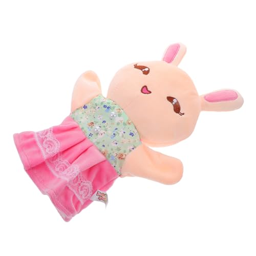 Toyvian Stofftier-handpuppe Puppen Für Geburtstagsgeschenke Im Vorschulalter Kuschelndes Kaninchen Puppentheater-Requisiten Handpuppentier Familienhandpuppe Handpuppenspielzeug Toyvian Stofftier-handpuppe Puppen Für Geburtstagsgeschenke Im Vorschulalter Kuschelndes Kaninchen Puppentheater-Requisiten Handpuppentier Familienhandpuppe Handpuppenspielzeug von Toyvian
