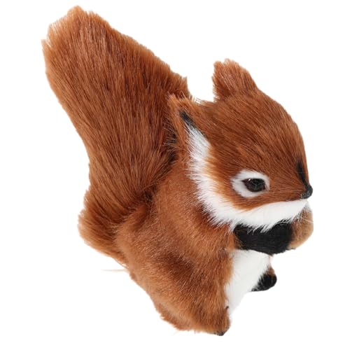 Toyvian Dorable Eichhörnchen Plüsch Spielzeug Tier Modell Ornament Realistische Eichhörnchen Simulation Stofftier Dekorative Wildlife Figur Toyvian Dorable Eichhörnchen Plüsch Spielzeug Tier Modell Ornament Realistische Eichhörnchen Simulation Stofftier Dekorative Wildlife Figur von Toyvian