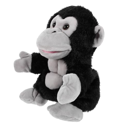 Toyvian Storytelling Handpuppe aus Plüsch Interaktive Tier Handpuppe für Niedlicher Gorilla für Kreative Geschichtenerzählung und Fantasievolles Toyvian Storytelling Handpuppe aus Plüsch Interaktive Tier Handpuppe für Niedlicher Gorilla für Kreative Geschichtenerzählung und Fantasievolles von Toyvian