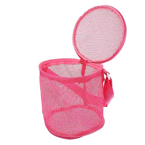 Toyvian Strandtasche für Mesh Aufbewahrungstasche für Sandspielzeug und Muscheln Robuste und Faltbare Strandtasche Hotpink für Ausflüge Urlaub und Outdoor Aktivitäten Toyvian Strandtasche für Mesh Aufbewahrungstasche für Sandspielzeug und Muscheln Robuste und Faltbare Strandtasche Hotpink für Ausflüge Urlaub und Outdoor Aktivitäten von Toyvian