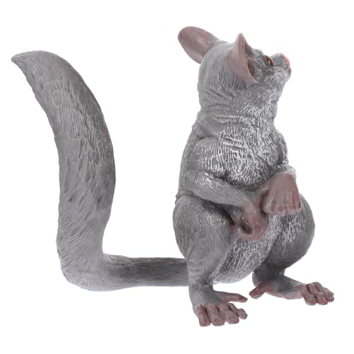 Toyvian Sugar Glider - Modell Realistischer Zuckergleiter Tierstatue Zuckergleiter Tierfiguren Mini - hamsterfiguren Statuen Von Gartentieren Squat - tiermodell Grey Plastik Toyvian Sugar Glider - Modell Realistischer Zuckergleiter Tierstatue Zuckergleiter Tierfiguren Mini - hamsterfiguren Statuen Von Gartentieren Squat - tiermodell Grey Plastik von Toyvian