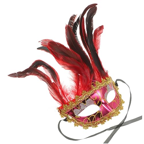 Toyvian Tanz-Performance-Maske funkeln Maskerade-Masken Vintage glückselige Maskerade Splitter Maskerade Masken halloween masken halloweenmaske unikal Frauenmaske Kostüm Plastik Rosy Toyvian Tanz-Performance-Maske funkeln Maskerade-Masken Vintage glückselige Maskerade Splitter Maskerade Masken halloween masken halloweenmaske unikal Frauenmaske Kostüm Plastik Rosy von Toyvian