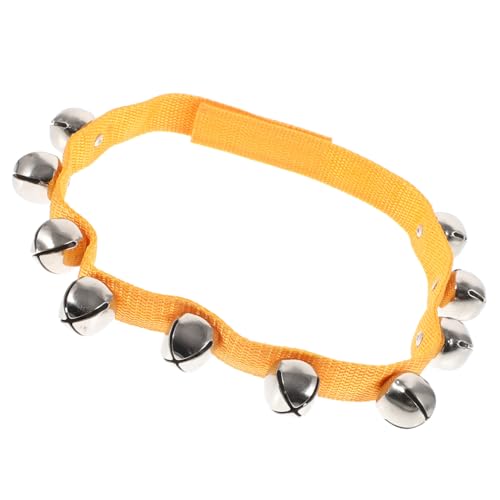 Toyvian Tanzglocken Teilig Verstellbares Leichtes Langlebiges Percussion Instrument mit Handgelenk und Taillenband für Tanzauftritte und Kreative Musikalität Toyvian Tanzglocken Teilig Verstellbares Leichtes Langlebiges Percussion Instrument mit Handgelenk und Taillenband für Tanzauftritte und Kreative Musikalität von Toyvian