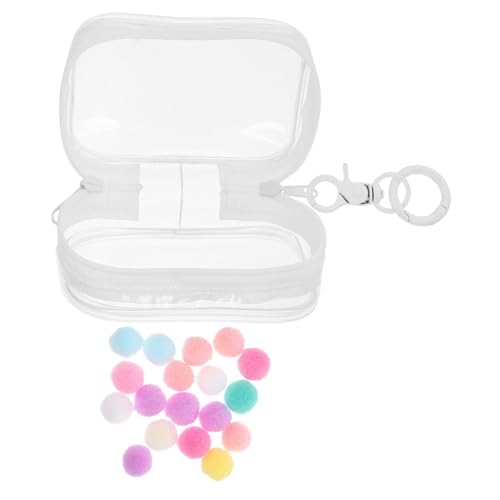 Toyvian Puppenmodell-stützständer PVC-Aufbewahrungstasche Vitrine Puppen-hänge-schlüsselbund Mini-Tasche Für Sammlerstücke Toyvian Puppenmodell-stützständer PVC-Aufbewahrungstasche Vitrine Puppen-hänge-schlüsselbund Mini-Tasche Für Sammlerstücke von Toyvian