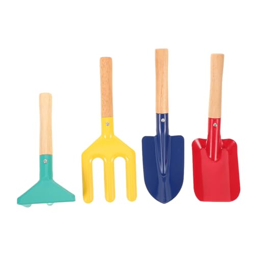 Toyvian Teiliges Gartenwerkzeug Set aus Leichtem Kleiner Rechen Forke Schmaler Kindgerechte für Garten Schule Outdoor Erkundung und Spielerisches Pflanzenlernen von Toyvian