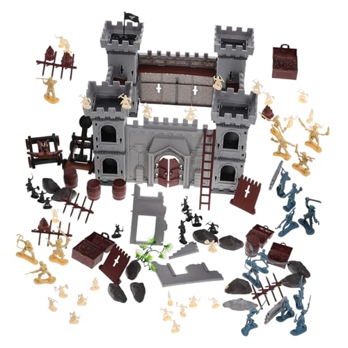 Toyvian Teiliges Piratensoldaten Detaillierte Piratenmännchen Skelett und Soldatenfiguren für Robustes Sandtischmodell Zubehör Sicher und Abenteuerlich für Fantasievolles von Toyvian