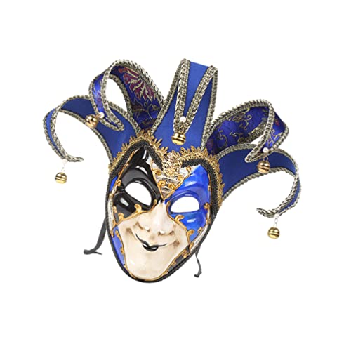 Toyvian Theatermaske Karneval-cosplay-maske Halloween-maske Vintage Halloween-dekorationen Samurai-maske Antike Maske Maskerade-maske Für Paare Lustig Anubis-maske Venedig Fräulein Clown Toyvian Theatermaske Karneval-cosplay-maske Halloween-maske Vintage Halloween-dekorationen Samurai-maske Antike Maske Maskerade-maske Für Paare Lustig Anubis-maske Venedig Fräulein Clown von Toyvian