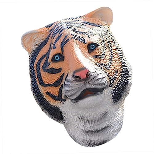 Toyvian Tierkopf Kostüm Prop Realistische Tiger Maske für Karneval und Halloween Bequem und Atmungsaktiv Kreative Verkleidung für Partys und Veranstaltungen Toyvian Tierkopf Kostüm Prop Realistische Tiger Maske für Karneval und Halloween Bequem und Atmungsaktiv Kreative Verkleidung für Partys und Veranstaltungen von Toyvian