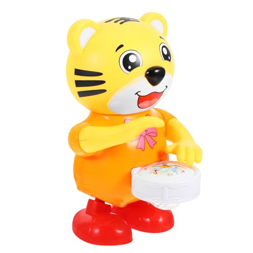 Toyvian Tierspielzeug interaktives musikalisches Hüpfball für 6-12 Monate Ente Bauchspielzeug für Neugeborene tierisches Lernen Plastik Orange Toyvian Tierspielzeug interaktives musikalisches Hüpfball für 6-12 Monate Ente Bauchspielzeug für Neugeborene tierisches Lernen Plastik Orange von Toyvian