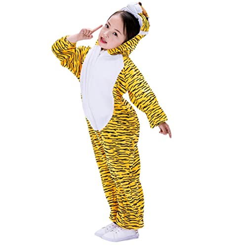Toyvian Tiger Kostü Für Tierkostü Für Rollenspiele Halloween Und Kostümpartys Größe XL Für Jungen Und ädchen Niedliches Tiger Cosplay Outfit Toyvian Tiger Kostü Für Tierkostü Für Rollenspiele Halloween Und Kostümpartys Größe XL Für Jungen Und ädchen Niedliches Tiger Cosplay Outfit von Toyvian