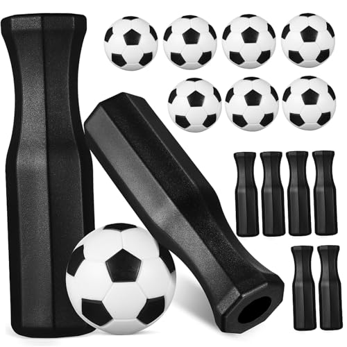 Toyvian Tischfußball Griffe Teiliges aus Langlebigem Kunststoff mit Bällen rutschfeste Achteckige Ersatzgriffe für Tischkicker Geeignet für Haushalts Fußballspiele Toyvian Tischfußball Griffe Teiliges aus Langlebigem Kunststoff mit Bällen rutschfeste Achteckige Ersatzgriffe für Tischkicker Geeignet für Haushalts Fußballspiele von Toyvian