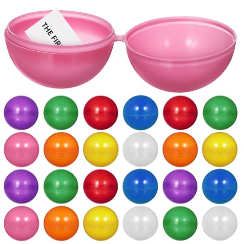 Toyvian Tombola-Kugeln 25 Stück 4 cm Bingo-Kugeln Kunststoff-Hohlkugeln Zu Öffnende Verkaufsautomaten-Kugeln Keine Nummer Tischtennis-Kugeln Lotto-Kugel Nachfüllkugel Lotterie-Kugel Toyvian Tombola-Kugeln 25 Stück 4 cm Bingo-Kugeln Kunststoff-Hohlkugeln Zu Öffnende Verkaufsautomaten-Kugeln Keine Nummer Tischtennis-Kugeln Lotto-Kugel Nachfüllkugel Lotterie-Kugel von Toyvian