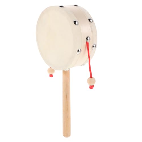 Toyvian Traditionelles Chinesisches Rasselspielzeug Holzschafhaut Trommel für Kleinkinder für Kindergartenaufführungen und Musikalische Frühförderung Toyvian Traditionelles Chinesisches Rasselspielzeug Holzschafhaut Trommel für Kleinkinder für Kindergartenaufführungen und Musikalische Frühförderung von Toyvian