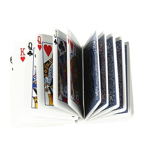 Toyvian Leistungskarten Trickkarten Tischspiele Für Partys Anzug-Poker Spielkartendecks Werkzeuge-Poker Tally Ho Spielkarten Poker-Aufzug Täuschung Pokerkarten-Spielzeug Artikelkarte von Toyvian