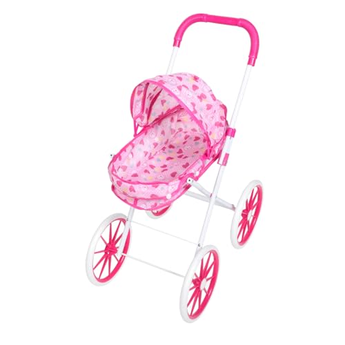 Toyvian Trolley- Mini-Puppenwagen vorgeben tragbar großer puppenwagen Kinderwagen puppenwagen zubehör -Autositz- Babytrage für Puppen Eisenrahmen Rosa Toyvian Trolley- Mini-Puppenwagen vorgeben tragbar großer puppenwagen Kinderwagen puppenwagen zubehör -Autositz- Babytrage für Puppen Eisenrahmen Rosa von Toyvian