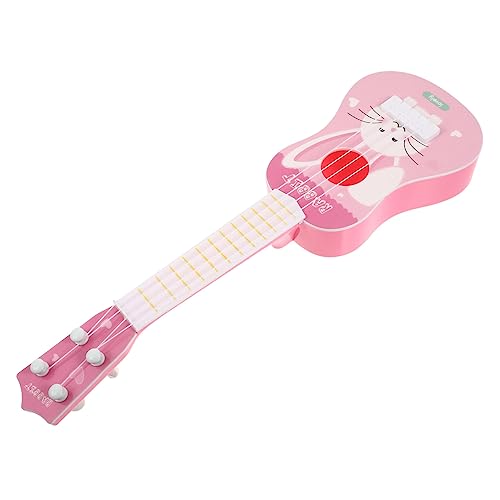 Toyvian Ukulele Saitiges Musikinstrument aus Robustem Pädagogisches Early Musical Learning Toy für Anfänger Spielerisches Gitarren Plaything zur Musikalischer Interessen von Toyvian
