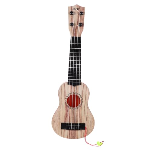 Toyvian Ukulele Simulations Ukulele für Jungen Verstellbare Saiten Musikinstrument für Frühe Bildung und Kreative Entwicklung Sicheres und Langlebiges Material von Toyvian