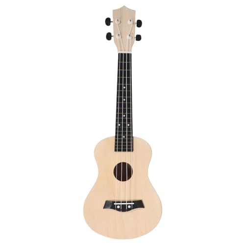 Toyvian Ukulelen-Bausatz für Kinder: Holzbastelprojekt – Zusammenbau Einer 4-saitigen Minigitarre – Pädagogisches Mint-Musik-Set für Kinder und Schulklassenaktivitäten von Toyvian