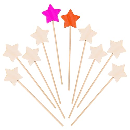 Toyvian Unvollendete Feenstäbe Für DIY Zauberstäbe Zum Malen Und Gestalten Kreatives Für Mädchen Und Jungen Bastelmaterial Für Märchen Und Fantasie von Toyvian