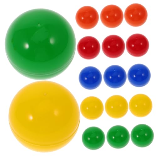 Toyvian 50stücke Kunststoff Kugeln Für Und Spiele Öffnungsdesign Bunte Party Und Unterhaltungskugeln Für Tombolas Und Veranstaltungen von Toyvian