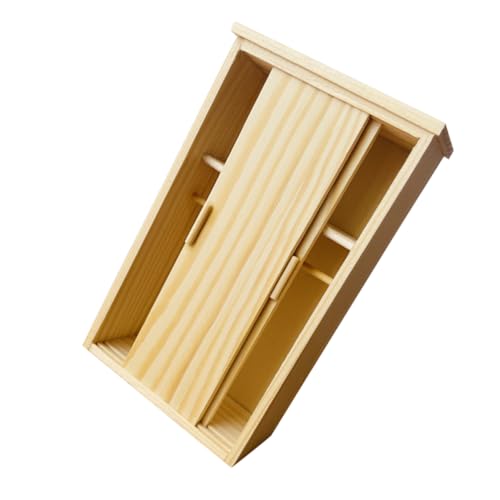 Toyvian Vintage Holzschrank für Puppenhaus Realistisches Möbelstück für Kinderzimmer und Kreative Dekoration für Puppenhaus Zubehör und Sammler Toyvian Vintage Holzschrank für Puppenhaus Realistisches Möbelstück für Kinderzimmer und Kreative Dekoration für Puppenhaus Zubehör und Sammler von Toyvian