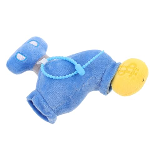 Toyvian Wasserhahnpuppe Brieftaschenschlüsselkette Gedenkbroschen Kindergartenspielzeug Batterie Der Fernbedienung Beruhigende Spielsachen Bonbonfarbene Uhren Spiegel Plüsch von Toyvian
