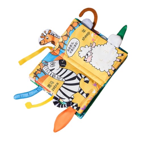 Toyvian Weiches Stoffbuch mit Waldtier Motiven Reißfest Beißfest Frühe Bildung für Neugeborene und Kleinkinder Leicht Langlebig Tragbar für Unterwegs und Kinderwagen Toyvian Weiches Stoffbuch mit Waldtier Motiven Reißfest Beißfest Frühe Bildung für Neugeborene und Kleinkinder Leicht Langlebig Tragbar für Unterwegs und Kinderwagen von Toyvian