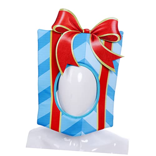 Toyvian Weihnachtliche Santa Claus Mütze aus Hochwertigem Material Angenehmer Sitz für Erwachsene und Party und Bühnenkostüm Requisite mit Geschenkbox für Festliche Weihnachtsfeiern von Toyvian