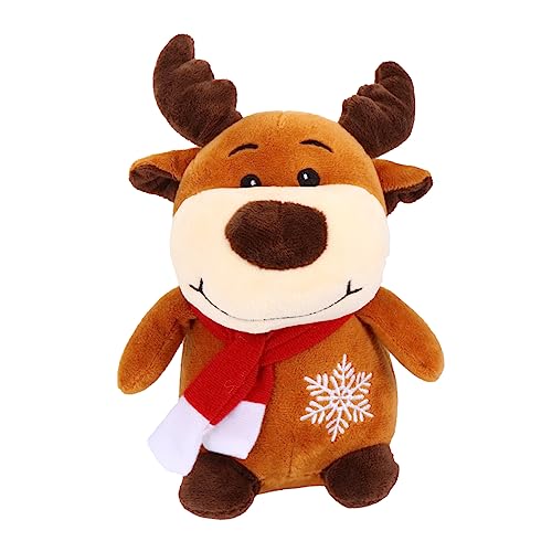 Toyvian Weihnachts Puppen Puppe Plüsch Ausgestopft Tierisches Plüschtier Rentier-plüschtier Plüsch Rentier Plüschpuppe Rentierpuppe Light Brown Toyvian Weihnachts Puppen Puppe Plüsch Ausgestopft Tierisches Plüschtier Rentier-plüschtier Plüsch Rentier Plüschpuppe Rentierpuppe Light Brown von Toyvian
