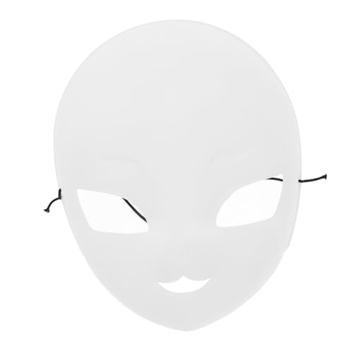 Toyvian Weiße DIY Maske aus PVC Unbemalte Fox Maske mit Großen Augen Mattiert und Atmungsaktiv Blanko Gesichtsmasken für Maskerade Karneval Halloween und Kostümparty Toyvian Weiße DIY Maske aus PVC Unbemalte Fox Maske mit Großen Augen Mattiert und Atmungsaktiv Blanko Gesichtsmasken für Maskerade Karneval Halloween und Kostümparty von Toyvian