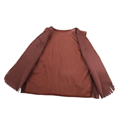 Toyvian Western Weste Unisex Cowboys Kostüm Festival Cosplay Outfit Klassisch Leicht Elegant von Toyvian