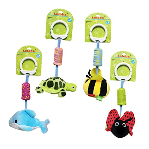 Toyvian Wiege Klappert Wiege Anhänger Babybettglocken Cartoon- -Cartoon-anhänger Blue Toyvian Wiege Klappert Wiege Anhänger Babybettglocken Cartoon- -Cartoon-anhänger Blue von Toyvian