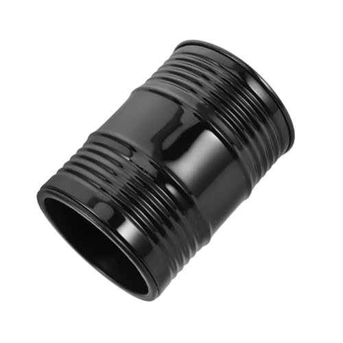 Toyvian Würfelbecher spielwürfel Würfelstapelbecher Würfelschüttler Shaker Halter Lügner Würfelspiel Transportbecher für Plastik Black von Toyvian