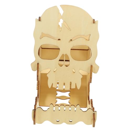 Toyvian Würfeltabletthalter Holzspielzeug Dekorativer Würfelturm Würfelspieltablett Toyvian Würfeltabletthalter Holzspielzeug Dekorativer Würfelturm Würfelspieltablett von Toyvian