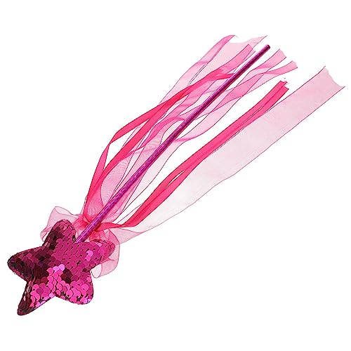 Toyvian Zauberstab Mädchen Dekorationen Fee Puppe Glitzernde Zauberstäbe Stern-Glitzer-zauberstäbe Polyester Rot Toyvian Zauberstab Mädchen Dekorationen Fee Puppe Glitzernde Zauberstäbe Stern-Glitzer-zauberstäbe Polyester Rot von Toyvian