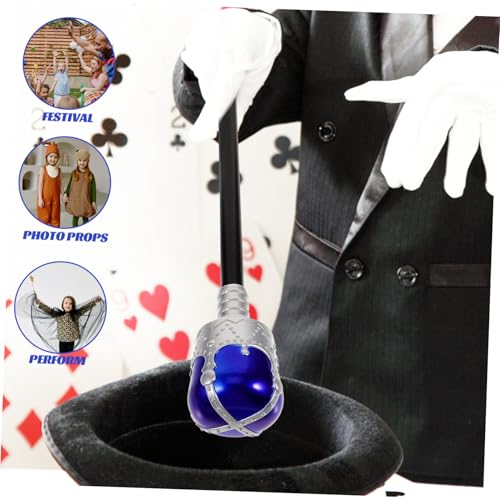 Toyvian Zauberstab Vorabend pj Kinderkostüm Walking Stick Tom Neuheit Zauberstab Zauberer-Party-Zubehör Zepterstab für Cosplay Rohrstock Stütze Kostüm Blau Toyvian Zauberstab Vorabend pj Kinderkostüm Walking Stick Tom Neuheit Zauberstab Zauberer-Party-Zubehör Zepterstab für Cosplay Rohrstock Stütze Kostüm Blau von Toyvian