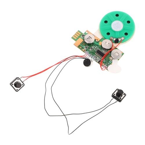 Toyvian Zubehör Für Die Aufnahme Von Grußkarten Karten-soundrecorder Beschreibbarer Soundchip Druckknopfsteuerung DIY-gerät Beschreibbares Soundmodul Sprachaufzeichnungsmodul Plastik Toyvian Zubehör Für Die Aufnahme Von Grußkarten Karten-soundrecorder Beschreibbarer Soundchip Druckknopfsteuerung DIY-gerät Beschreibbares Soundmodul Sprachaufzeichnungsmodul Plastik von Toyvian