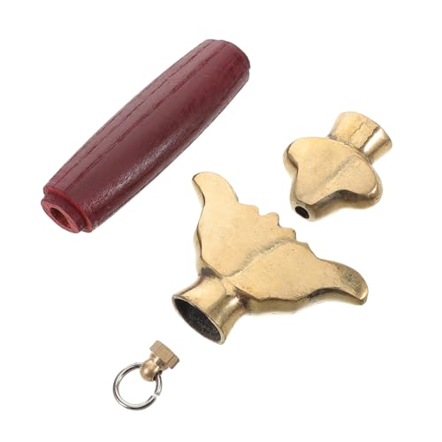 Toyvian Traditioneller Japanischer Schwertgriff Aus Holz Ersetzbarer Griff Für Martial Arts Komfortable Taichi-griffgestaltung Inklusive Kupferschrauben Für Lange Trainingseinheiten von Toyvian