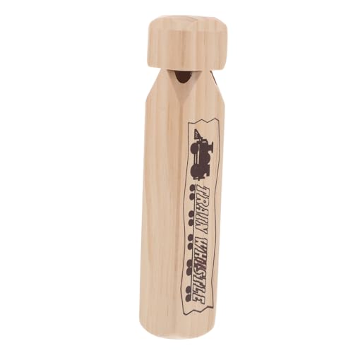 Toyvian Pädagogisches Pfeifenspielzeug Aus Holz Für Kinder Rollenspiele Zugpfeife Musik-wertschätzungsspielzeug von Toyvian