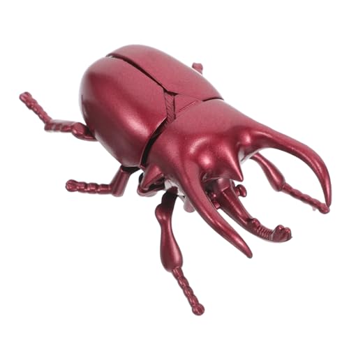 Toyvian -aufziehspielzeug Aufzieh-marienkäfer Uhrwerk Aufzieh Exemplare Zum Verschenken Käferspielzeug Gefälschte Fehler Figur Rot Plastik von Toyvian