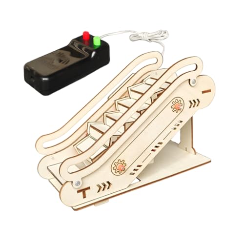Toyvian für Rolltreppen kleines Aufzugsmodell Aufzugsspielzeugmodell experimentierkasten für experimentierkästen Bausätze für Modellautos Bauen hölzern von Toyvian