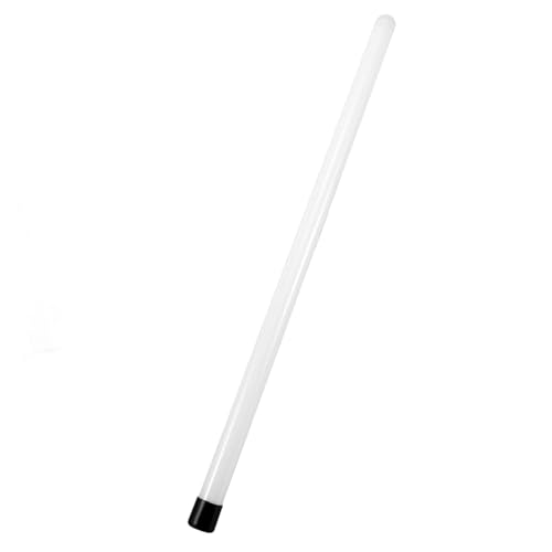 Toyvian stabiles Schwertrohr Lichtschwert Rohr Rollenspiel Zubehör Schwertrohr Gaming Zubehör Schwertkosplay Zubehör Schwerter Partygeschenke lustige Schwertspielzeuge Plastik Weiß von Toyvian
