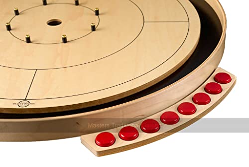 Tracey Crokinole 8 Button Tray von Tracey