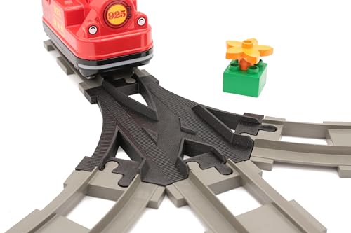 TracksCreations 3-Wege-Nadel für Zug, kompatibel mit Duplo von TracksCreations