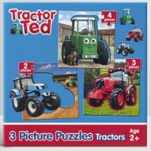 Tractor Ted 3 Picture Puzzles Tractors: Perfect First Farming Puzzle von Tractorland Ltd